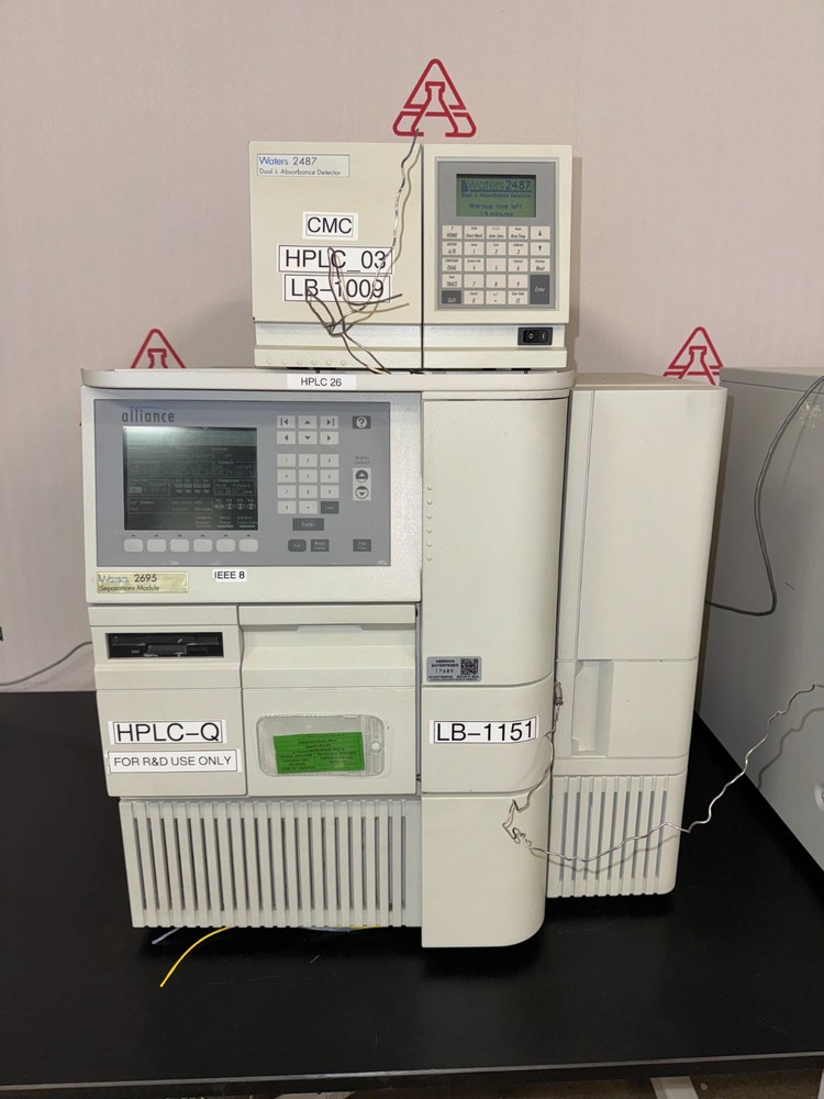 Waters 2695 Separations Module Detector 2487 HPLC System  #17689