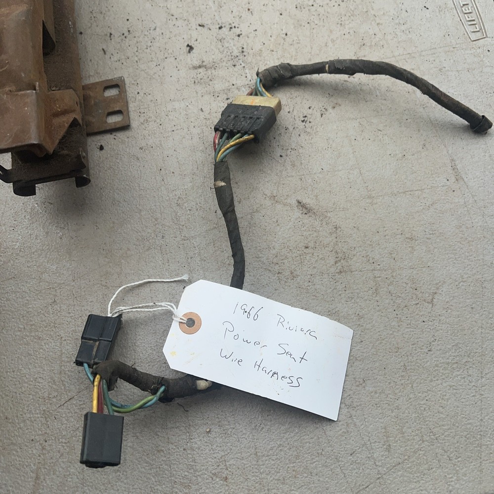 1966 Riviera Powerseat wire harness