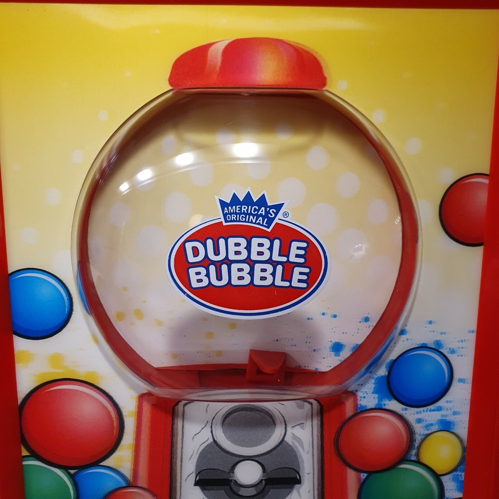 Dubble Double Bubble Wall Mounted Gumball Dispenser Frame Mount Machine