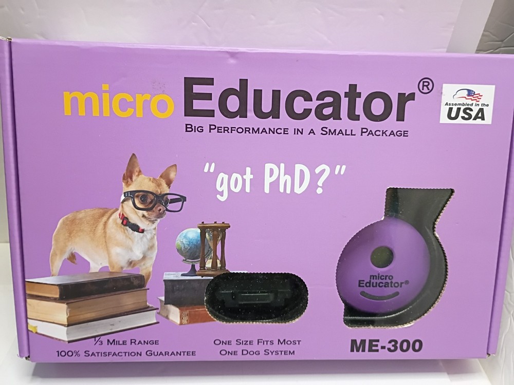 E-Collar Technologies Micro Educator ME-300 Dog Training Collar Tested Shock