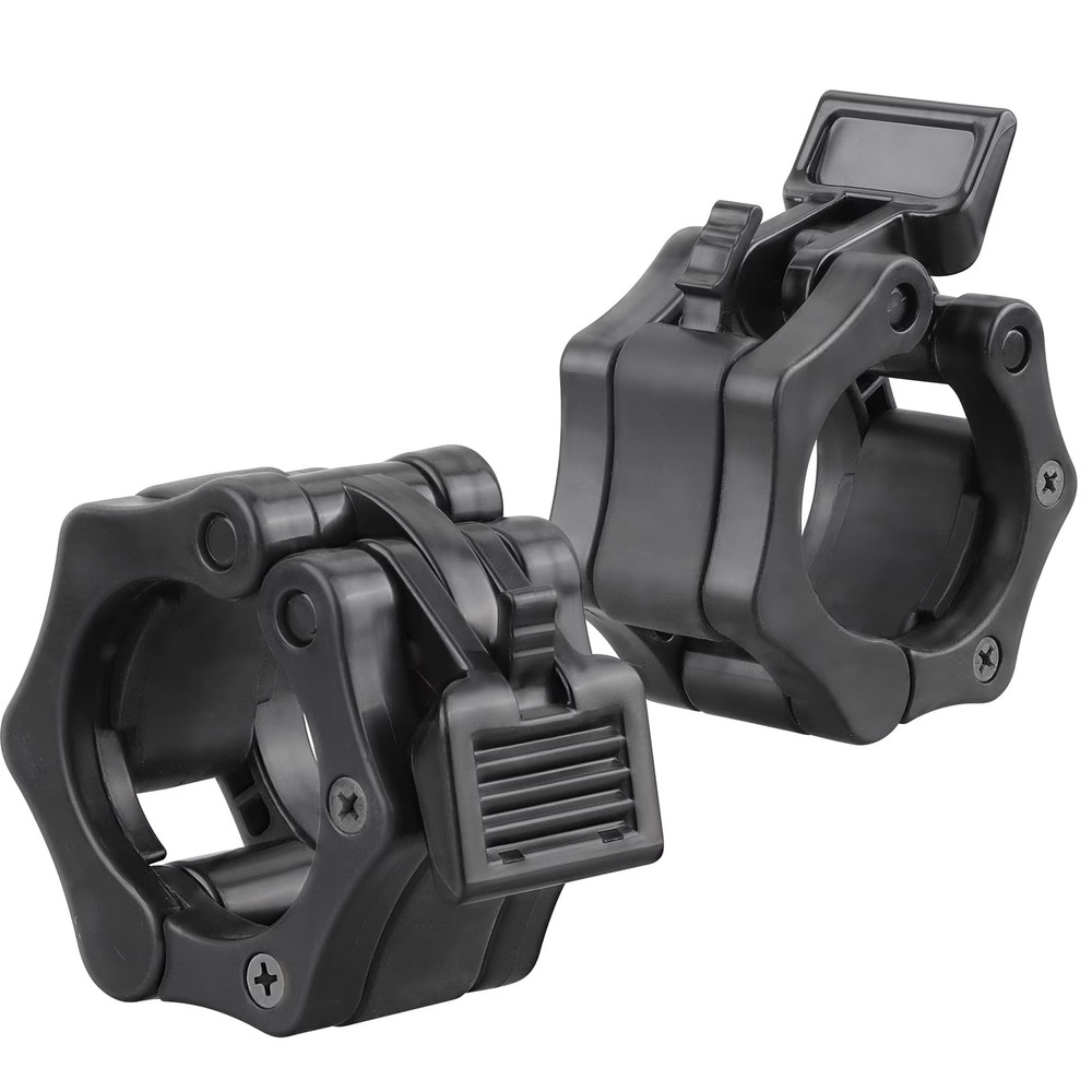 Barbell Clamps (Black 2 Inch)
