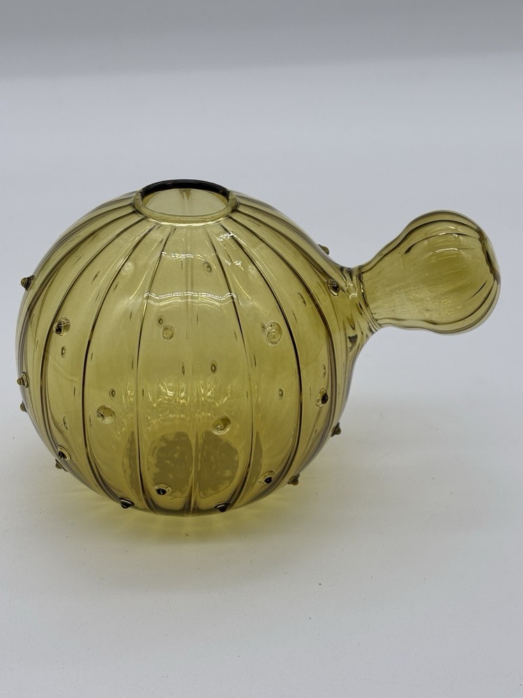 Olive Round Balloon Bud Vase