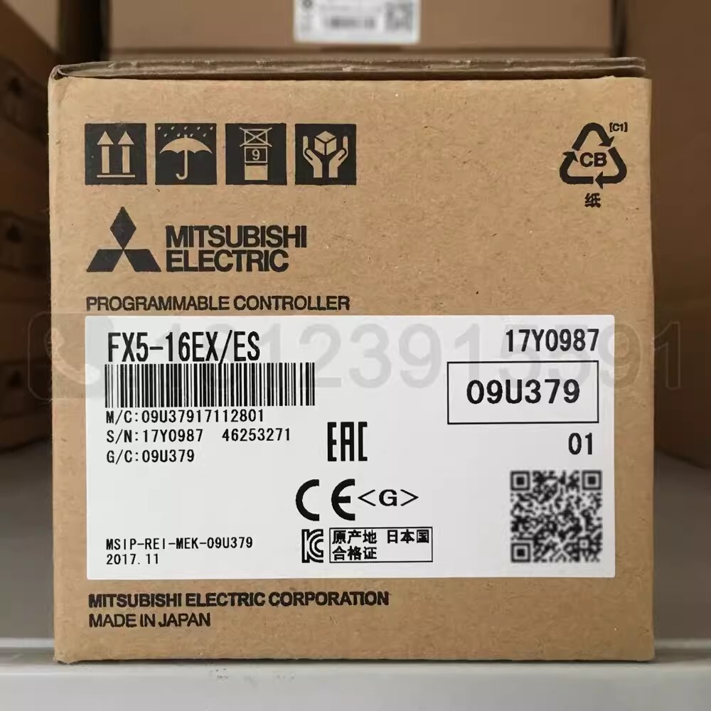 1pcs Mitsubishi PLC FX5 Extension Module FX5-16EX/ES
