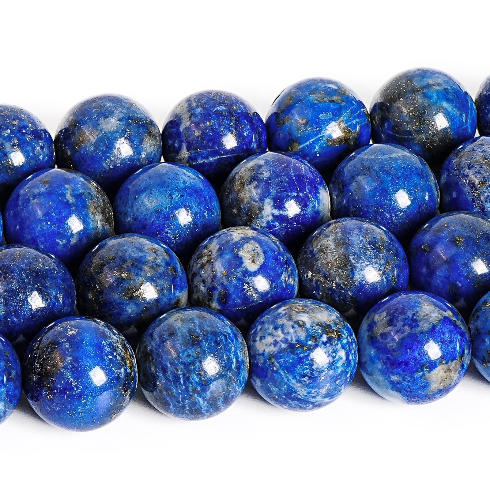 Genuine Natural Blue lapis lazuli Beads Grade AA Gemstone Loose Beads 8MM 10MM
