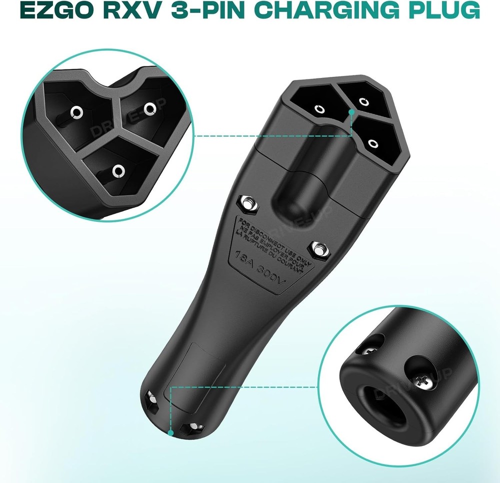 Durable EZGO RXV 48V Charger Plug Handle - High Efficiency & Lightweight