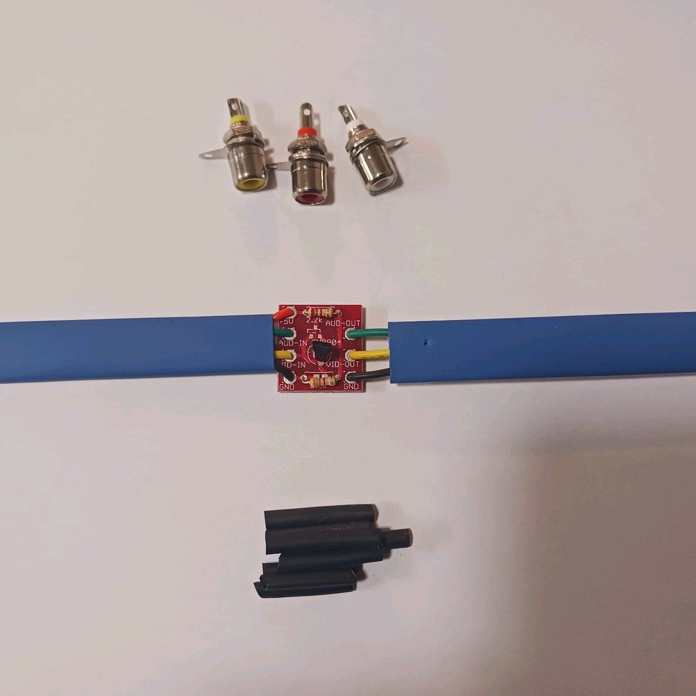 Atari 2600 / 7800 COMPOSITE A/V MOD KIT   Complete