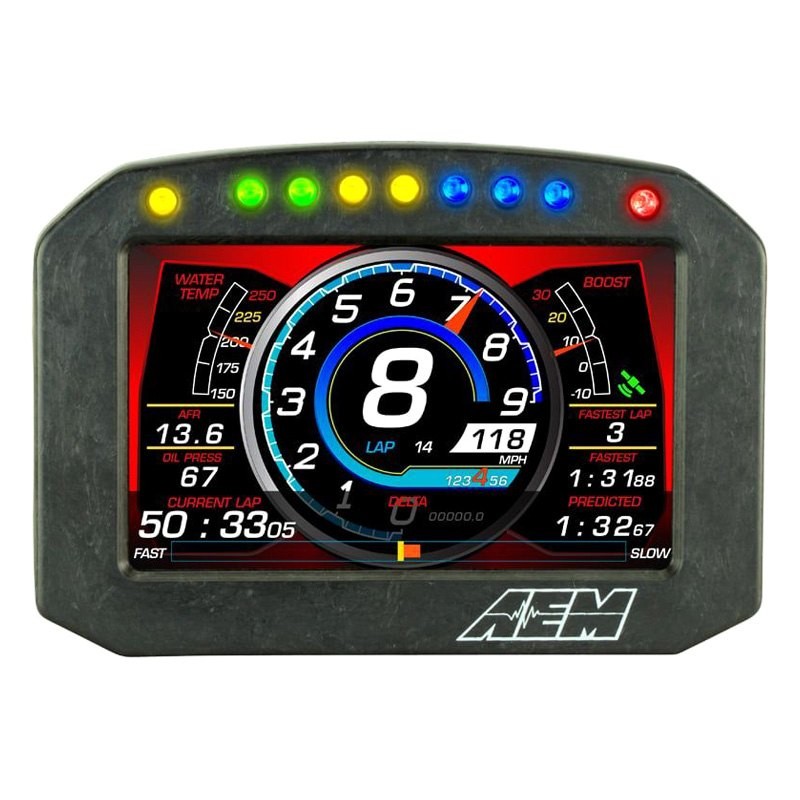 AEM Performance Electronics CD-5 Flat Panel Dash Monitor w Data Logging
