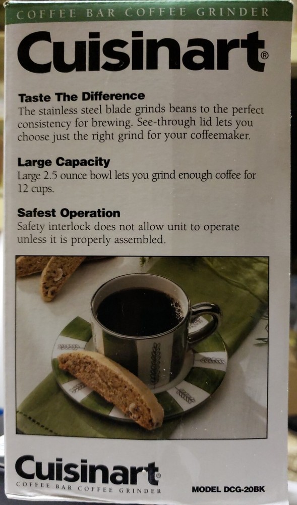 Cuisinart Coffee Bar Coffee Grinder