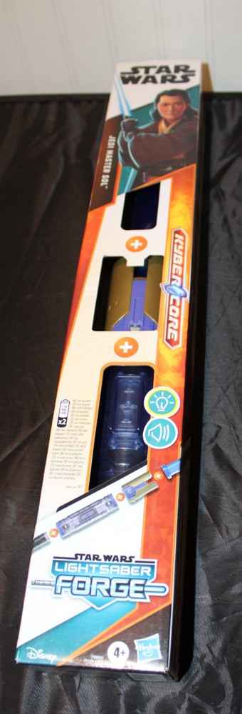 Star Wars Jedi Master Sol Electronic Lightsaber Forge Blue Kyber Core NEW NIB