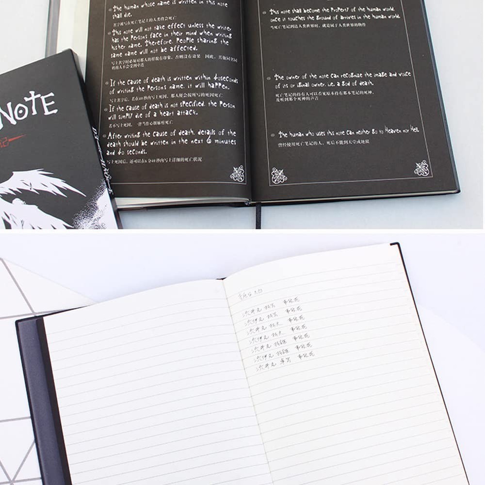 ODINGONS 4 PCS Set Notebook Anime Cosplay Japan Anime Theme Writing Journal, ...