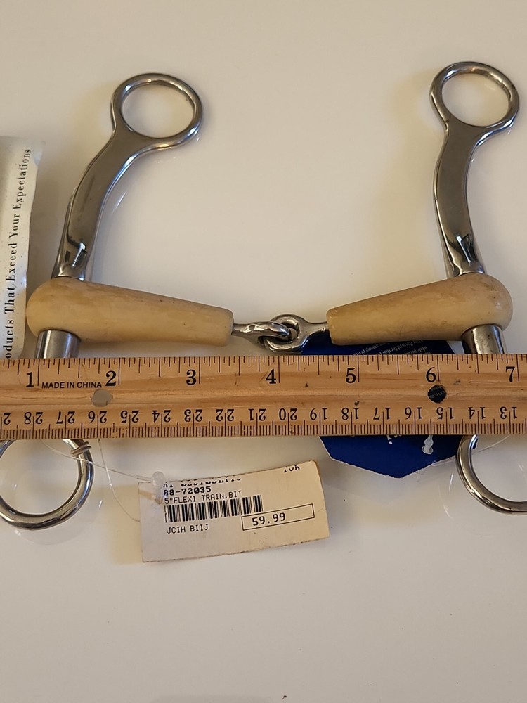 Toklat 5" Flexi Training Snaffle Bit Horse