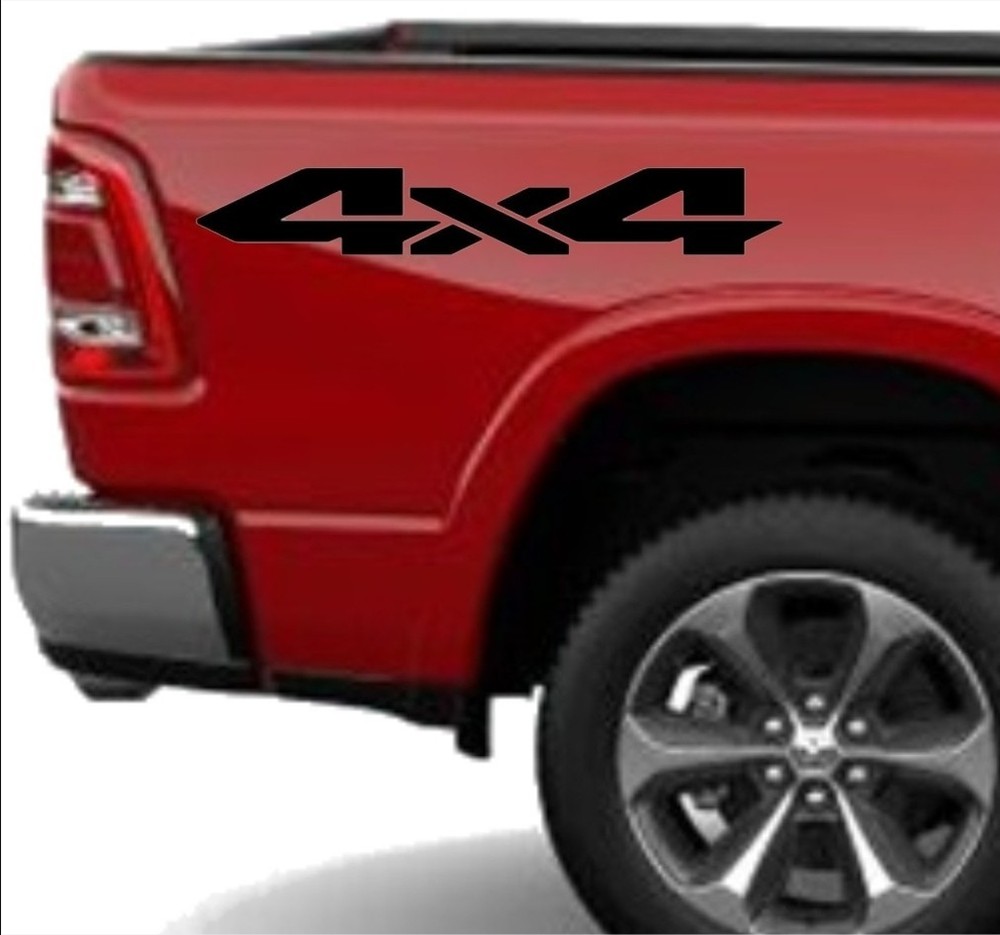 4x4 Bedside Decals, Set Of 2