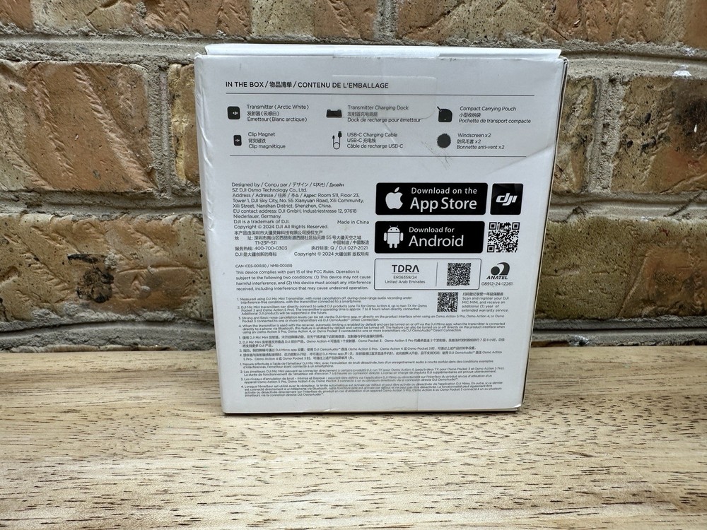 DJI Mic Mini Transmitter (Arctic White)