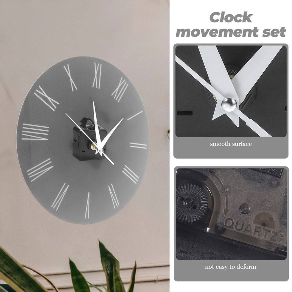 DIY Clock Movement Silent Watch Core Pointer Accessories Small Mechanism Kit