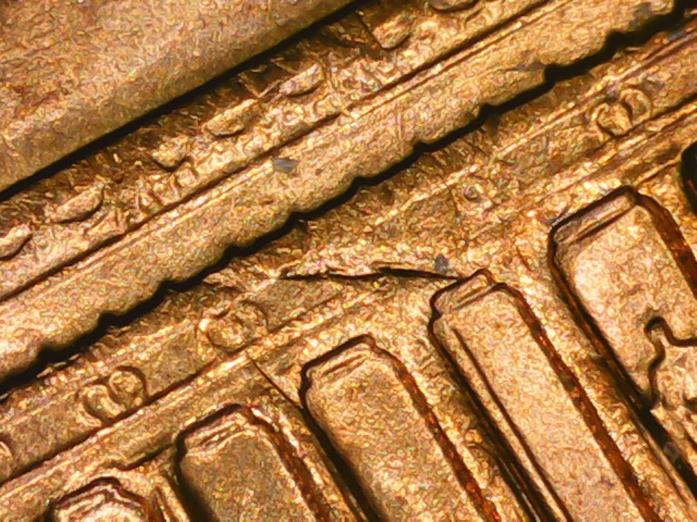 1973 Penny Struck Through Reverse