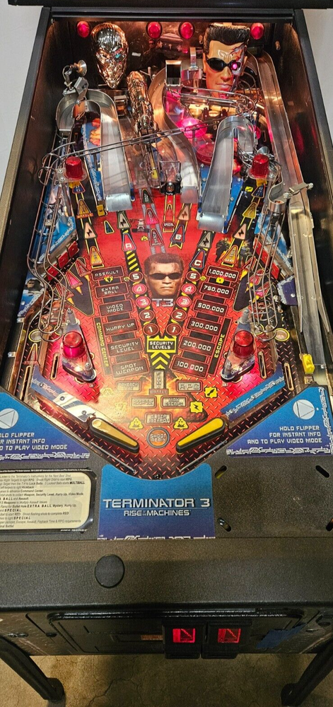 Terminator 3 Pinball Machine 2003 - Stern - 2014