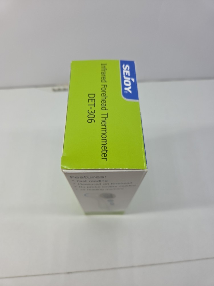 Sejoy Digital Forehead Thermometer - White - New