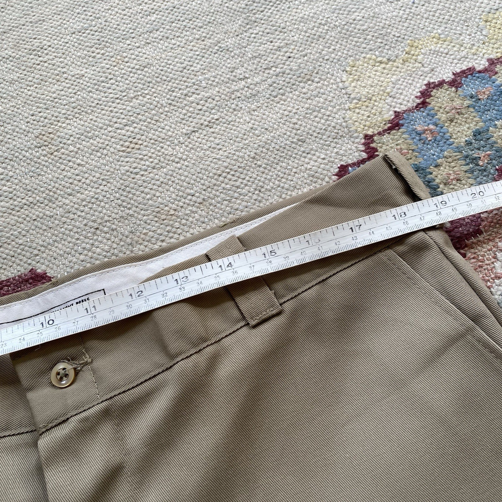 Vintage Big Yank Deadstock Magic Twill Work Pants 38x30 Khaki 70s Workwear Union