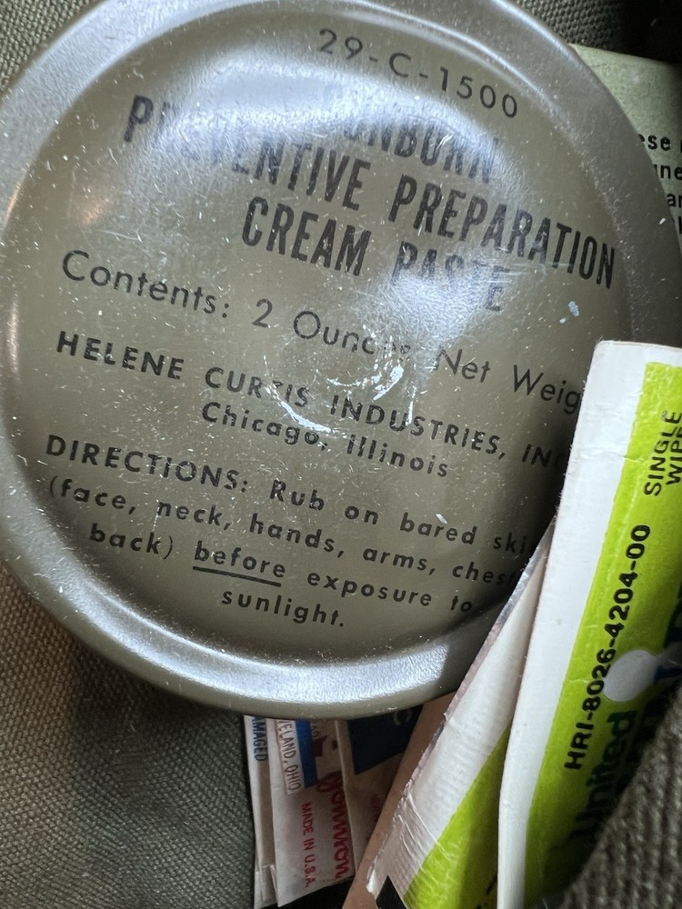 us army 3 cell pouch 1950’s