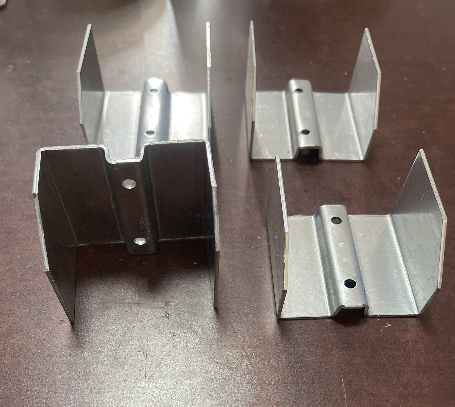 W Style Galvanized Bee Hives Pallet clips 4 Piece Pack