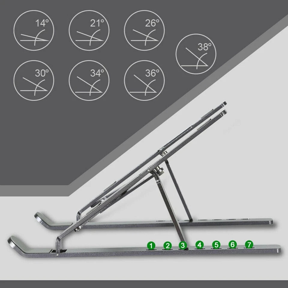 Adjustable Foldable Laptop Stand – Portable Holder
