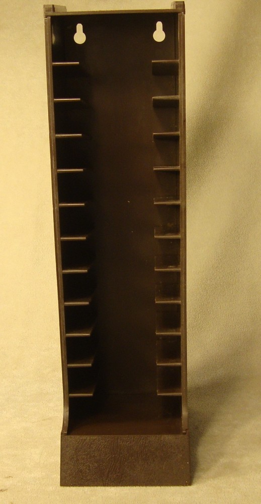 Vintage Atari 2600 12 Slot Video Game Program Wall Mount Storage Rack Tower