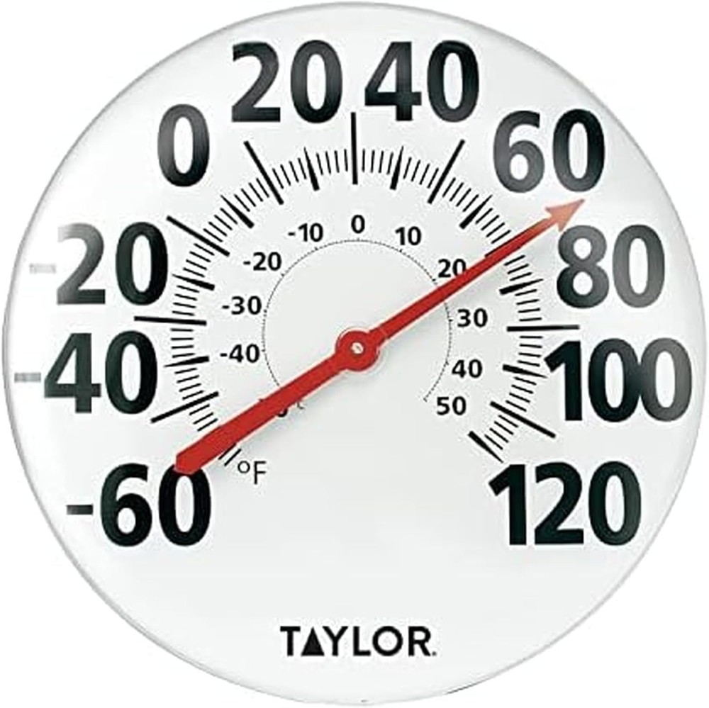 Large Indoor Outdoor Wall Thermometer