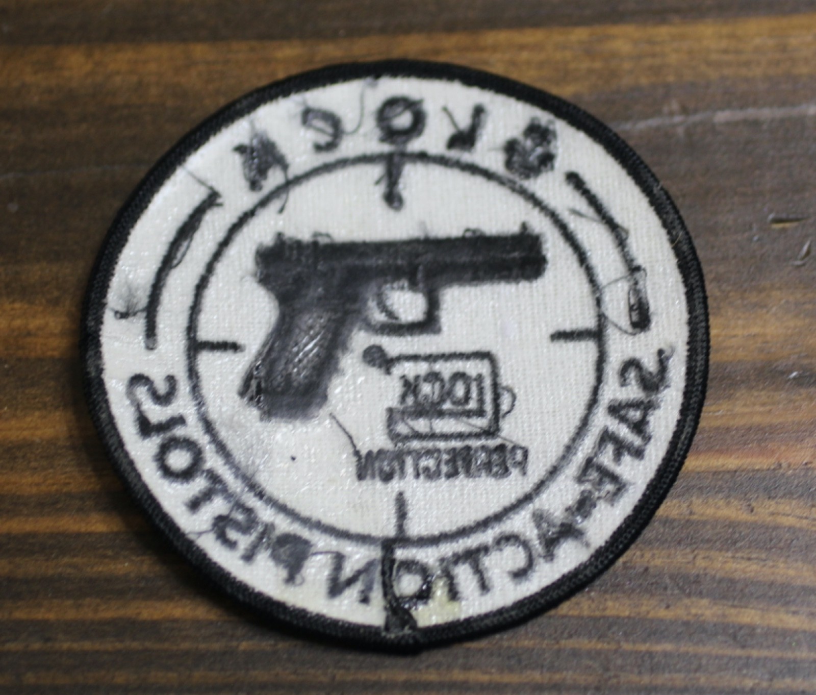 GLOCK Perfection Safe Action Pistols Embroidered Iron On Sew On Collectors Patch