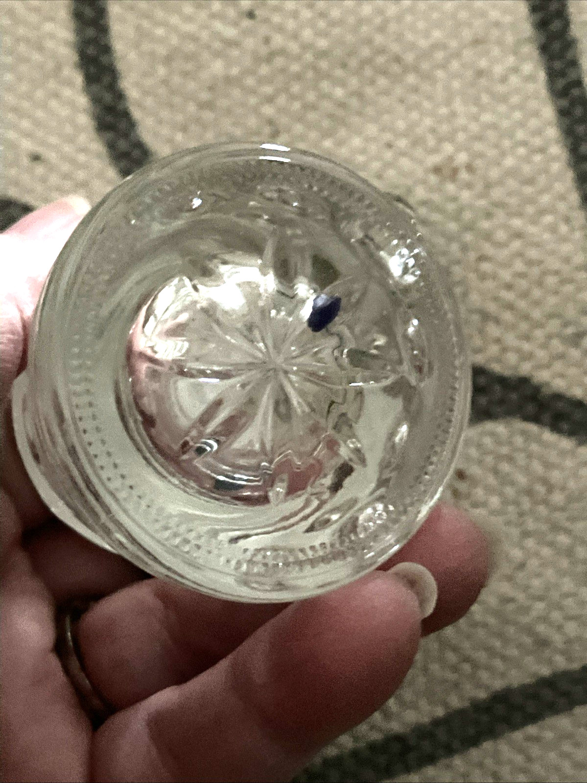 Mini German Beer Tankard Katbarina Aluminum Lid 2-3/4"