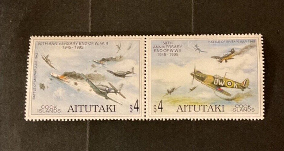 Aitutaki Scott #510 never hinged