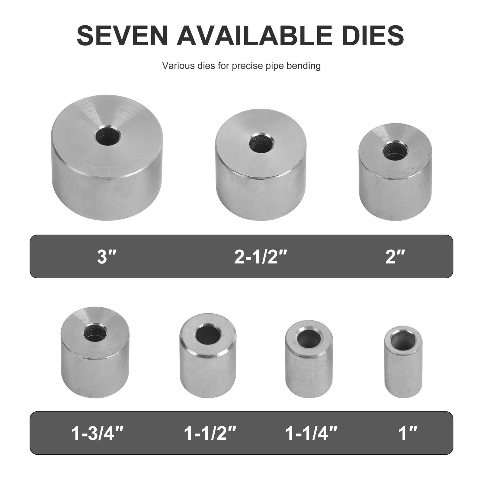Heavy Duty 1- 3" Manual Tube Bender, Pipe Bending Machine Mounted Bender Bench