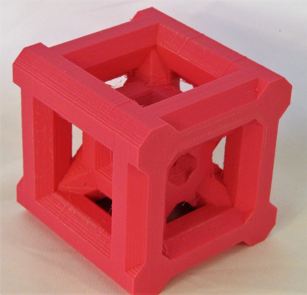 Hypercube Cube in a Cube Tesseract 4D Math Science Mathematician Gift Stand