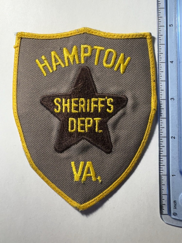 Hampton Virginia Sheriff Patch