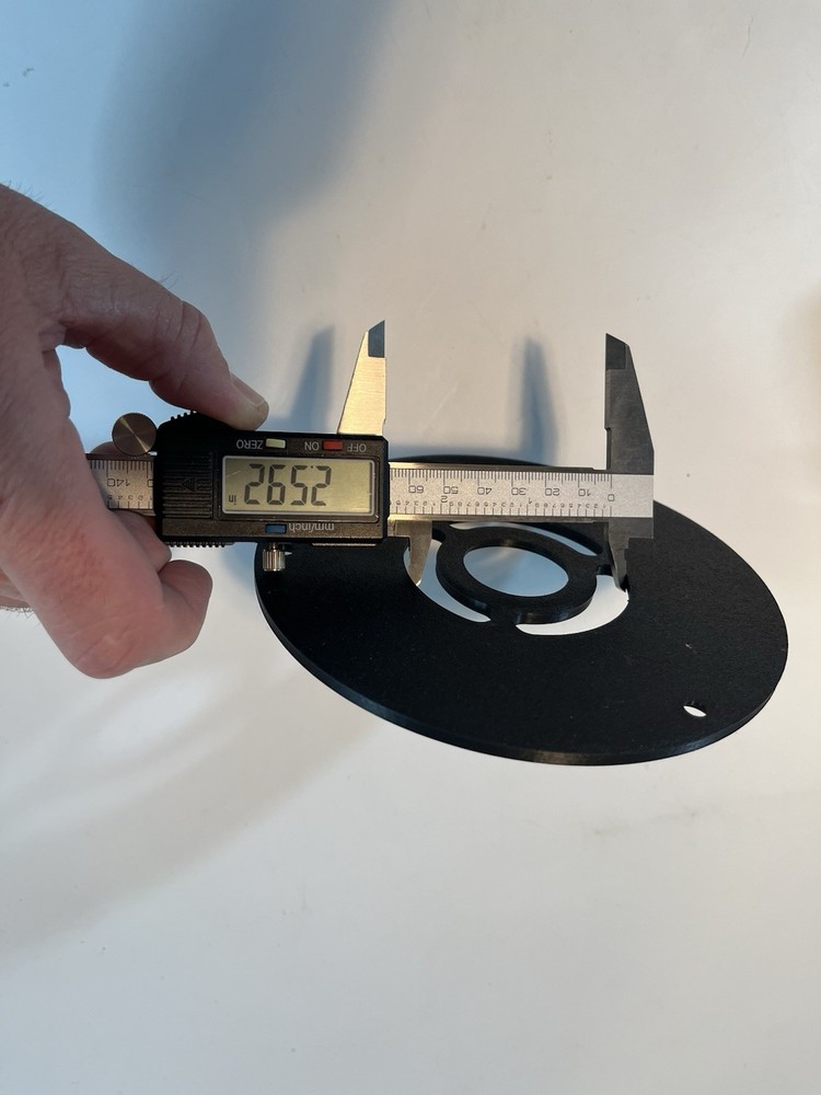 Replacement Base Plate Craftsman Routers 6" Multiple Models