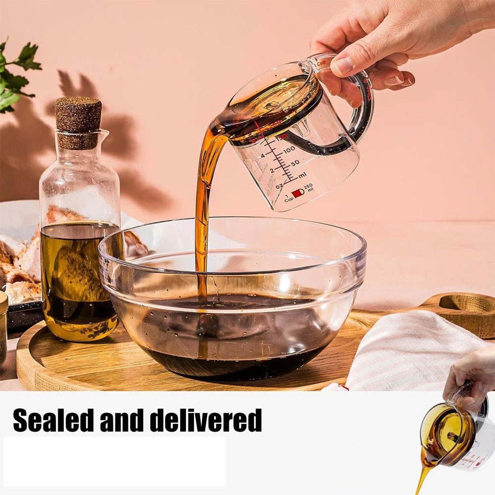 4-in-1 Adjustable Measuring Cup Push Up Multi-Functional Measuring Cube Cups