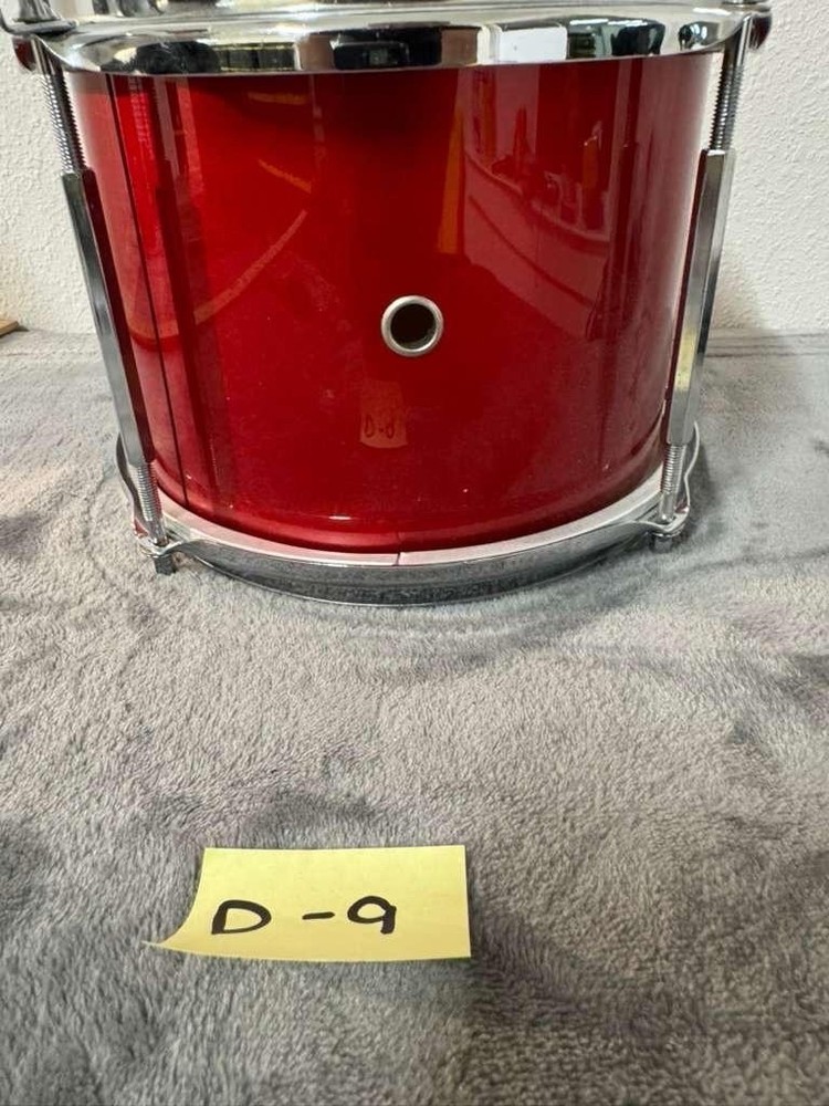 First Act Discovery Rack Tom Drum Flame Design Metal Plastic