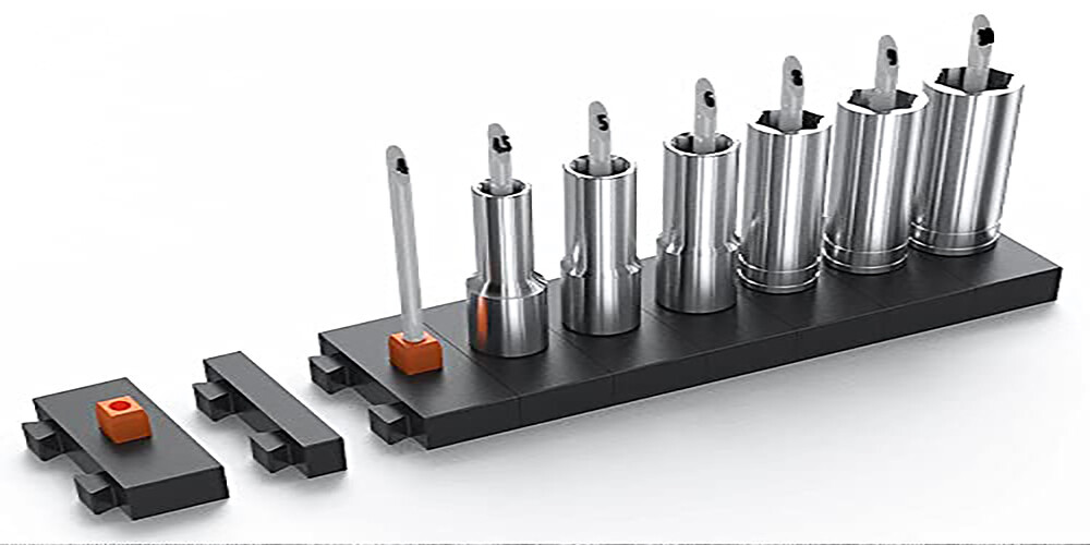 Auto Parent - ToolBox Widget - Pro - 1/4" Socket Organizers 1 Kit