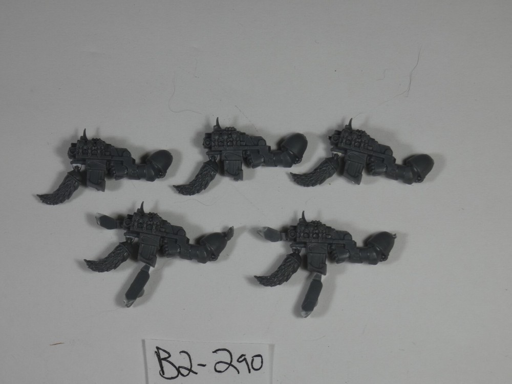 Space Wolves Storm Bolter x 5 Bare Plastic Grey Hunter Space Marines B2290