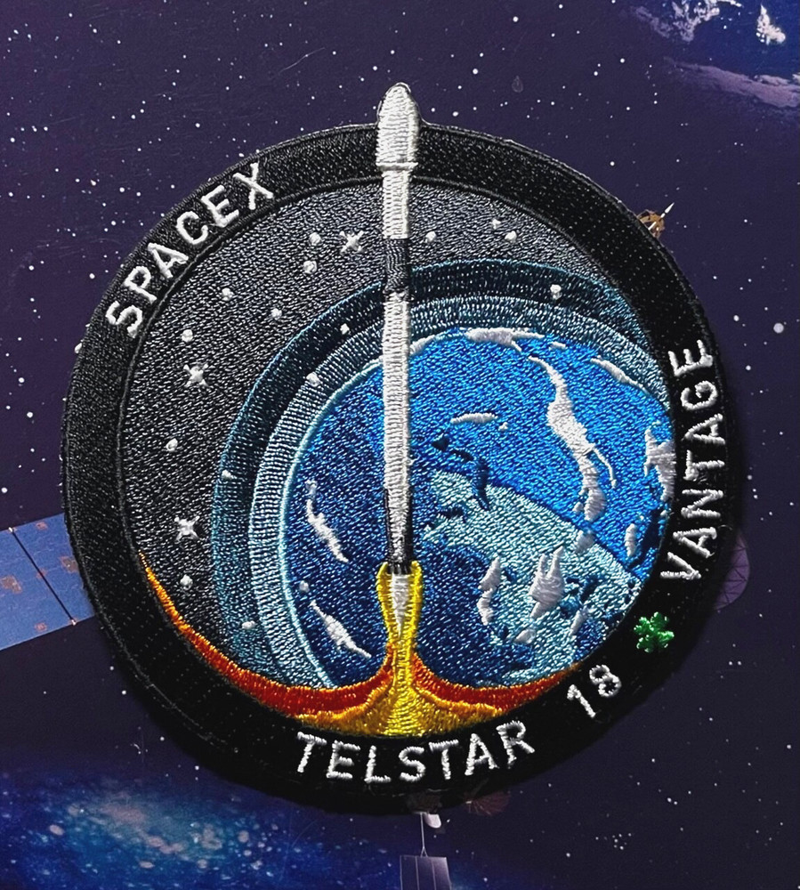 TELESTAR 18 VANTAGE  SPACEX CLOVER PATCH 🚀