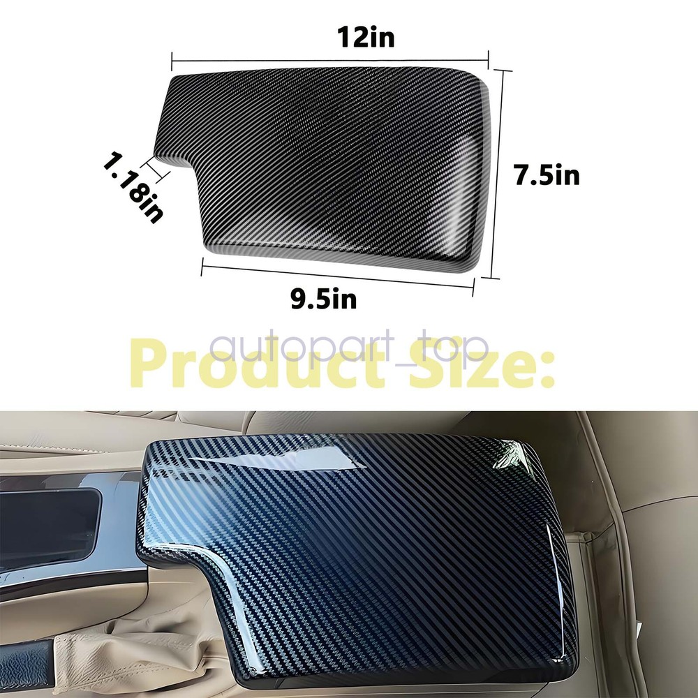 Center Console Lid Armrest Cover For 06 07-2012 BMW 3 Series E90 E91 E92 E93