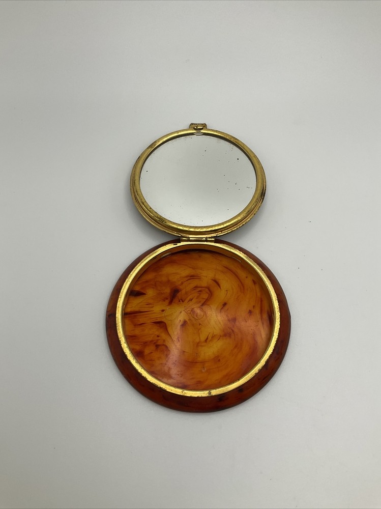 Antique Embroidered Dry Powder Container