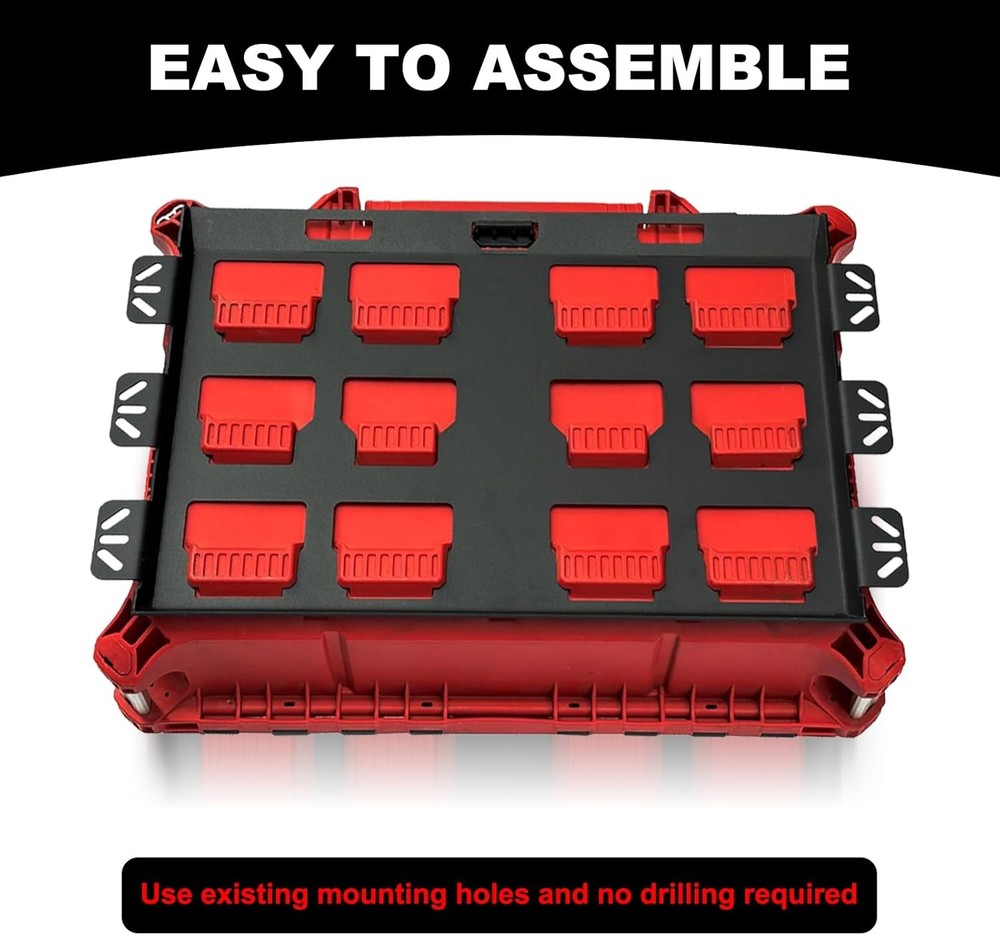 Mounting Plate - Durable Metal Base for Tool Storage