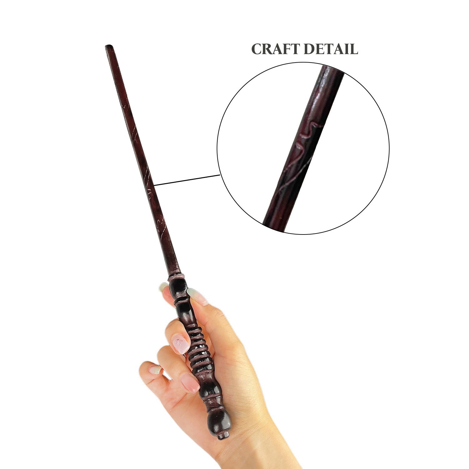 Harry Potter Draco Malfoy Magic Wand, Wizard Cosplay Costume Prop for Collection