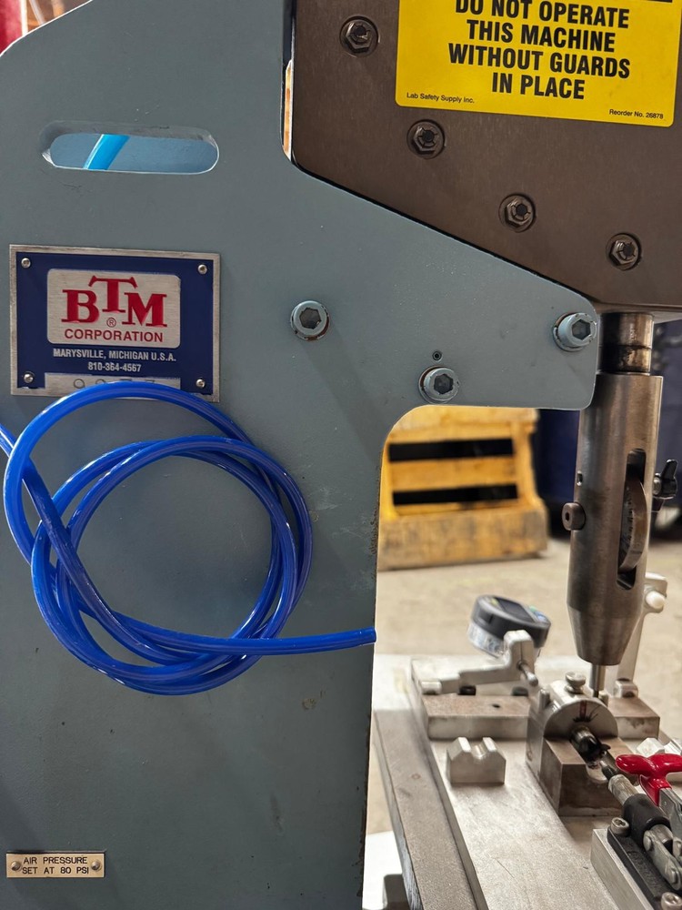 BTM Pneumatic press unit Model P-2 -B x 1.5 PT100 A=5 94 CPP