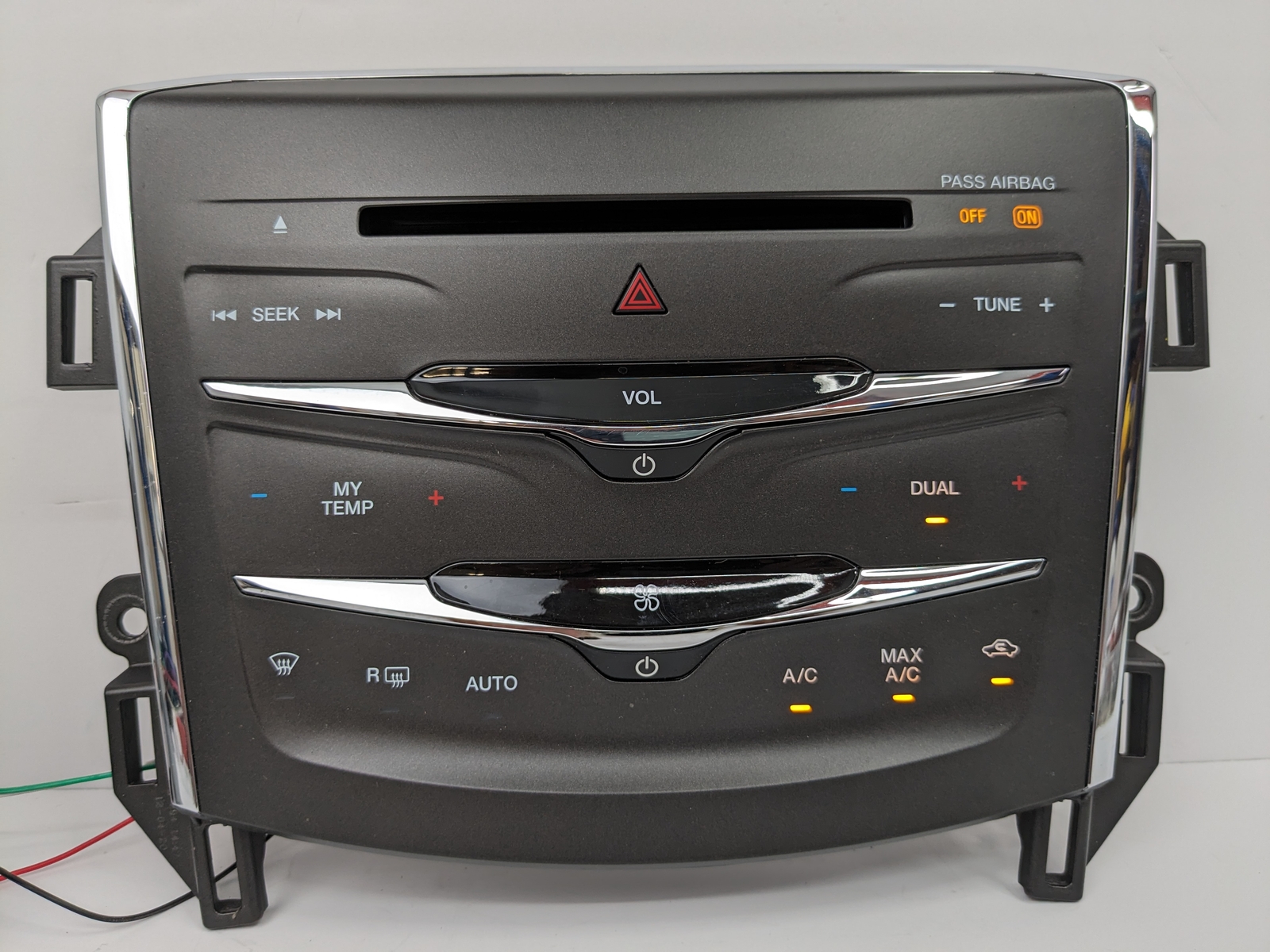 2013-2016 Lincoln MKS OEM Radio Dual Climate Control Panel OEM GET YOURS FIXED!