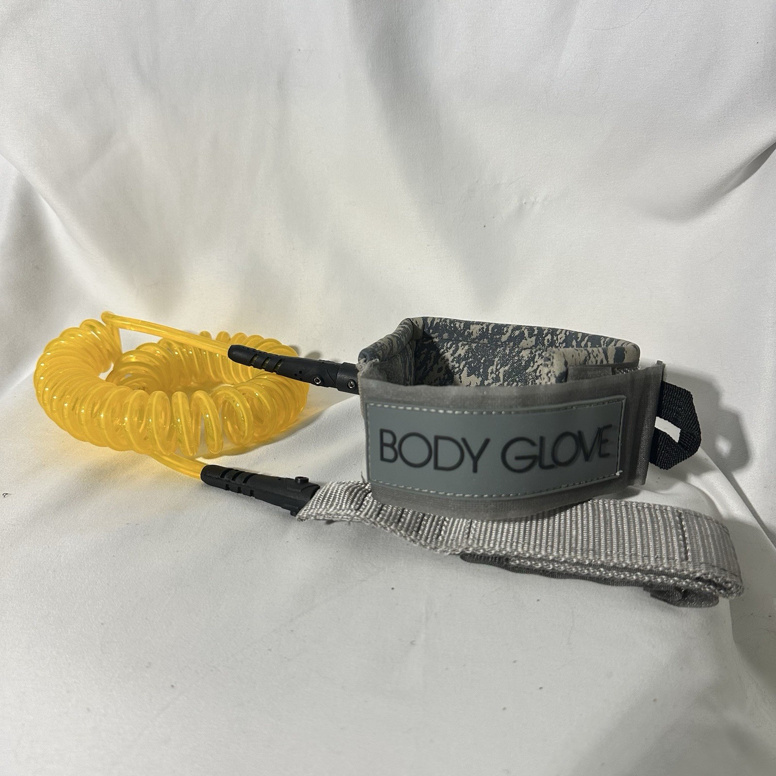 Body Glove SUP Paddleboard Or Surf Leash – Coiled Cord, Neoprene Ankle Strap