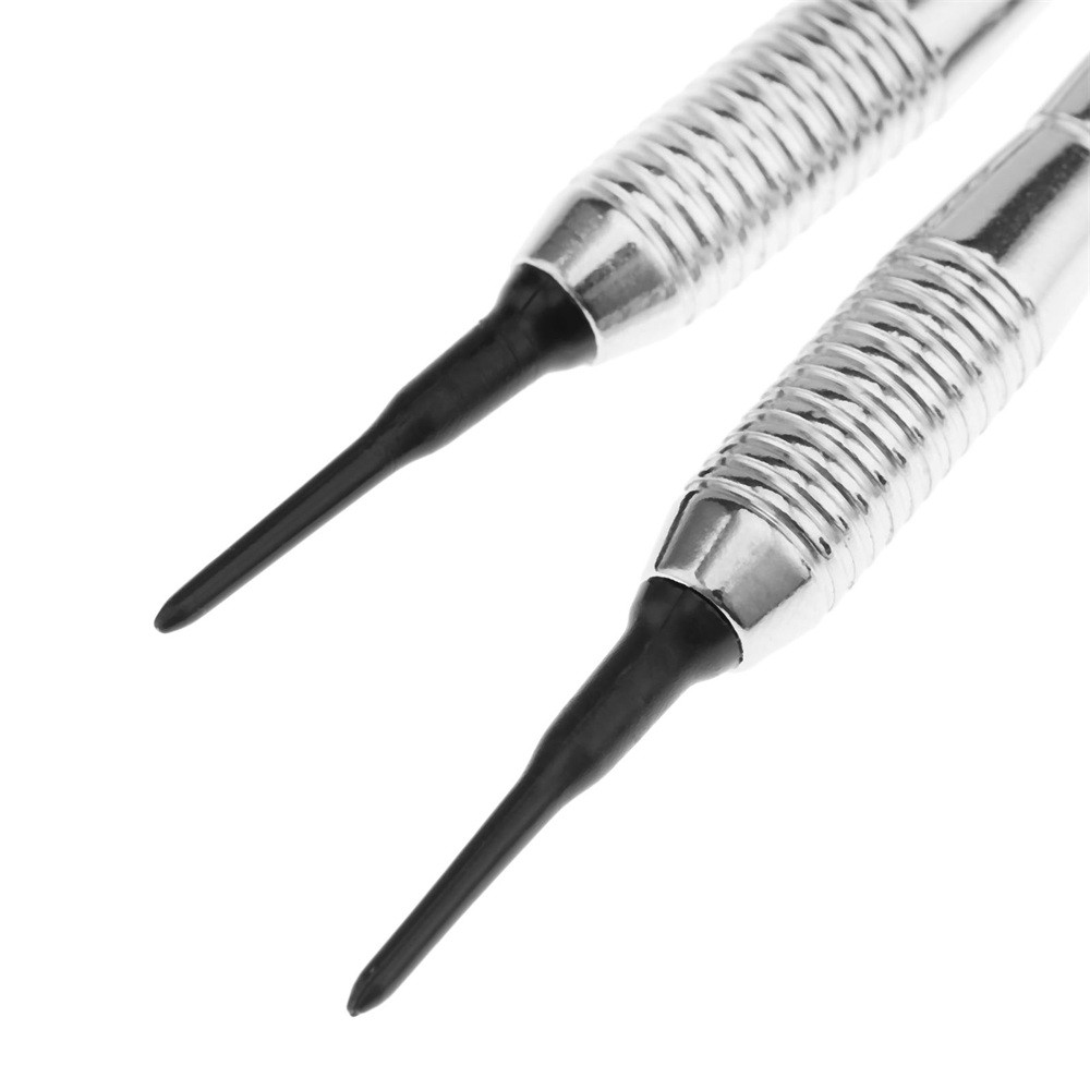 Pro Competition Soft Tip Replacememt Nylon Point Soft Tip Darts Tools Black 100X