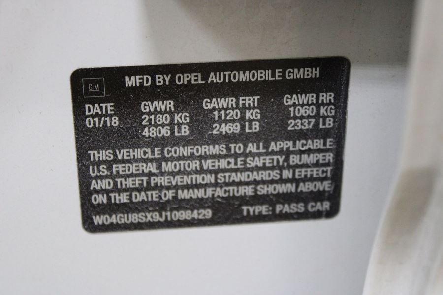 2018 Buick Regal Temperature Control Chassis ECM 2936992