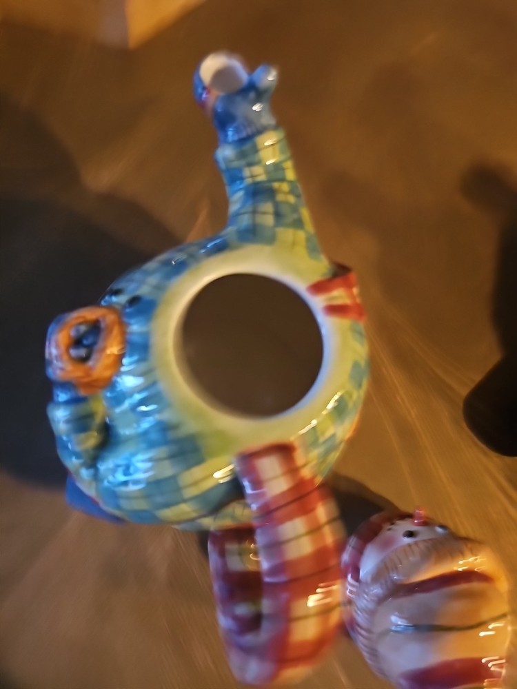 Snowman Man Teapot