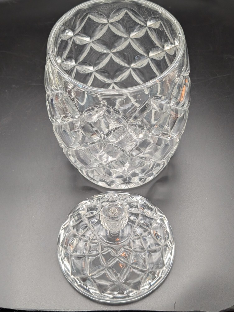 Heisey # 325 Pillows Covered Cracker Jar H
